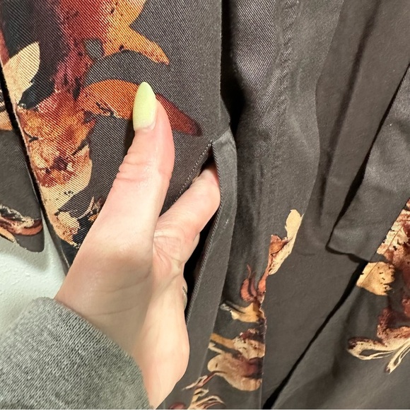 Free People Printed Slim Kimono - Picture 7 of 9